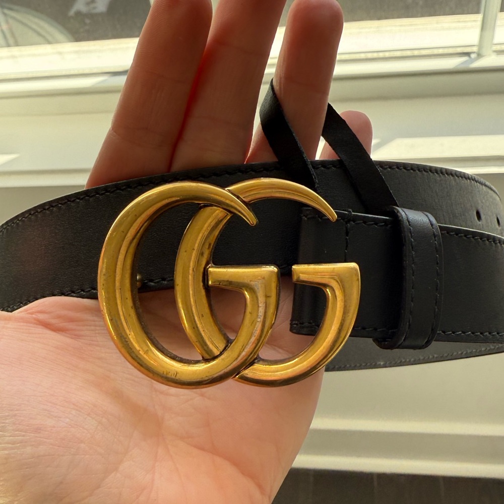 Gucci Womens Double G Belt